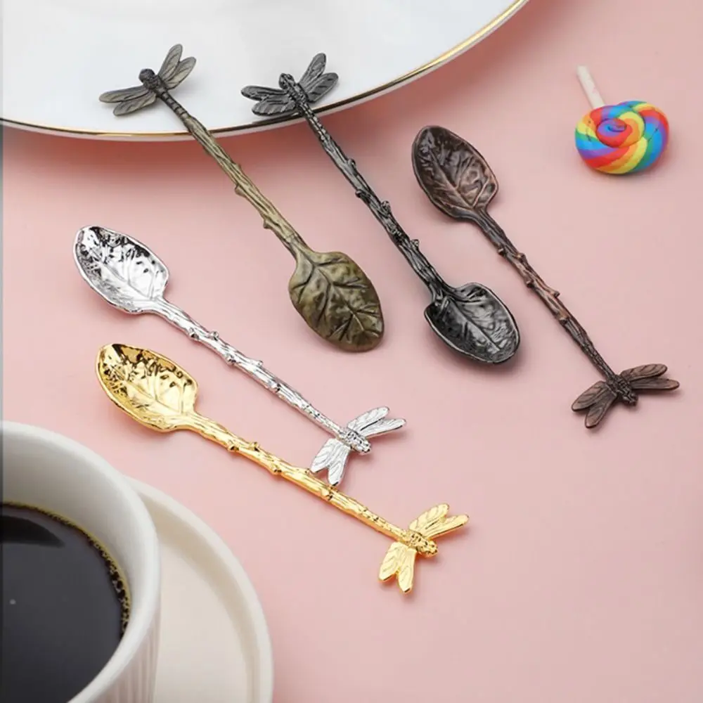Stirring Spoon Twig Design Dragonfly Coffee Spoon Vintage Smooth Edges Dessert Spoon Zinc Alloy Teaspoon Pudding
Stirring Spoon Twig Design Dragonfly Coffee Spoon Vintage Smooth Edges Dessert Spoon Zinc Alloy Teaspoon Pudding
