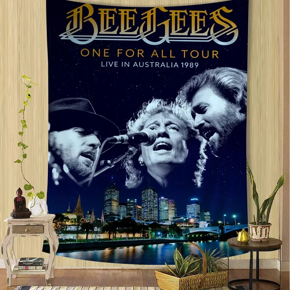Bee Gees Band Bohemian Tapestry Throw Hippie Tarot Wall Hanging Rugs for Dorm Room Home Decor Textile
Bee Gees Band Bohemian Tapestry Throw Hippie Tarot Wall Hanging Rugs for Dorm Room Home Decor Textile