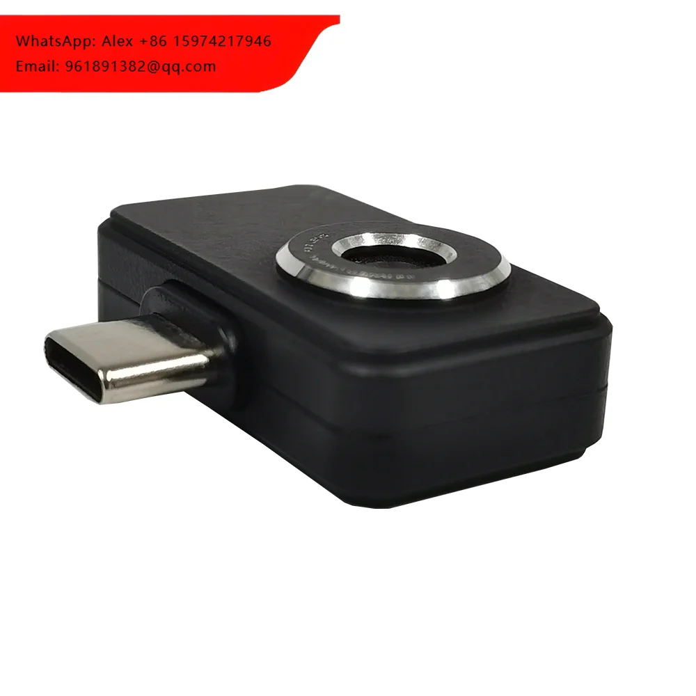 USB Infrared Thermal Imager Mobile Phone 256*192 Resolution Type-C With Adapter Support Android Smartphone Thermal Camera
USB Infrared Thermal Imager Mobile Phone 256*192 Resolution Type-C With Adapter Support Android Smartphone Thermal Camera