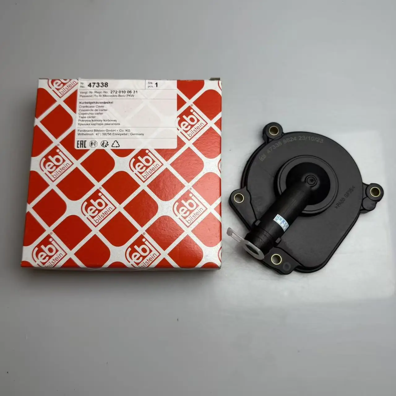 OEM 2720100631 Крышка сепаратора моторного масла для Mercedes Benz 272 273
OEM 2720100631 Крышка сепаратора моторного масла для Mercedes Benz 272 273