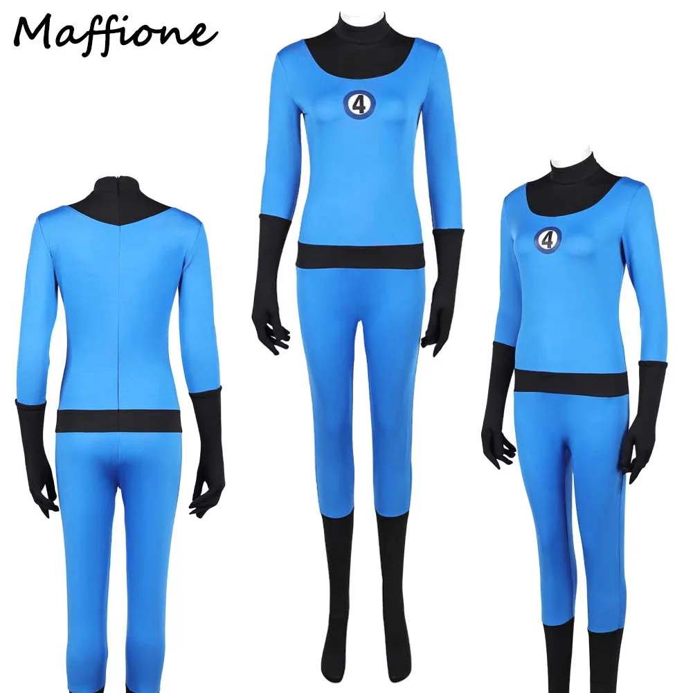 Susan Storm Blue Jumpsuit Cosplay Costume 2025 Movie 4 Pieces Cos Fantastic Bodyusuits Gloves Women Female Roleplay Halloween
Susan Storm Blue Jumpsuit Cosplay Costume 2025 Movie 4 Pieces Cos Fantastic Bodyusuits Gloves Women Female Roleplay Halloween