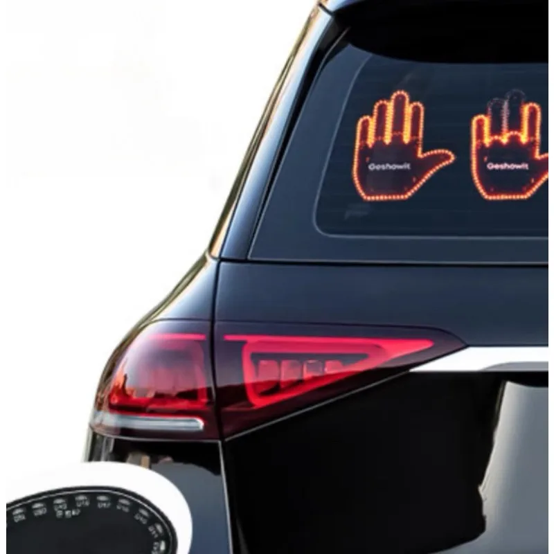 Автомобильный пульт дистанционного управления, жестовой светильник, жестовый светильник, заднее стекло, забавный светильник для выражений, ночной антизадний светильник, переменная частота
Автомобильный пульт дистанционного управления, жестовой светильник, жестовый светильник, заднее стекло, забавный светильник для выражений, ночной антизадний светильник, переменная частота