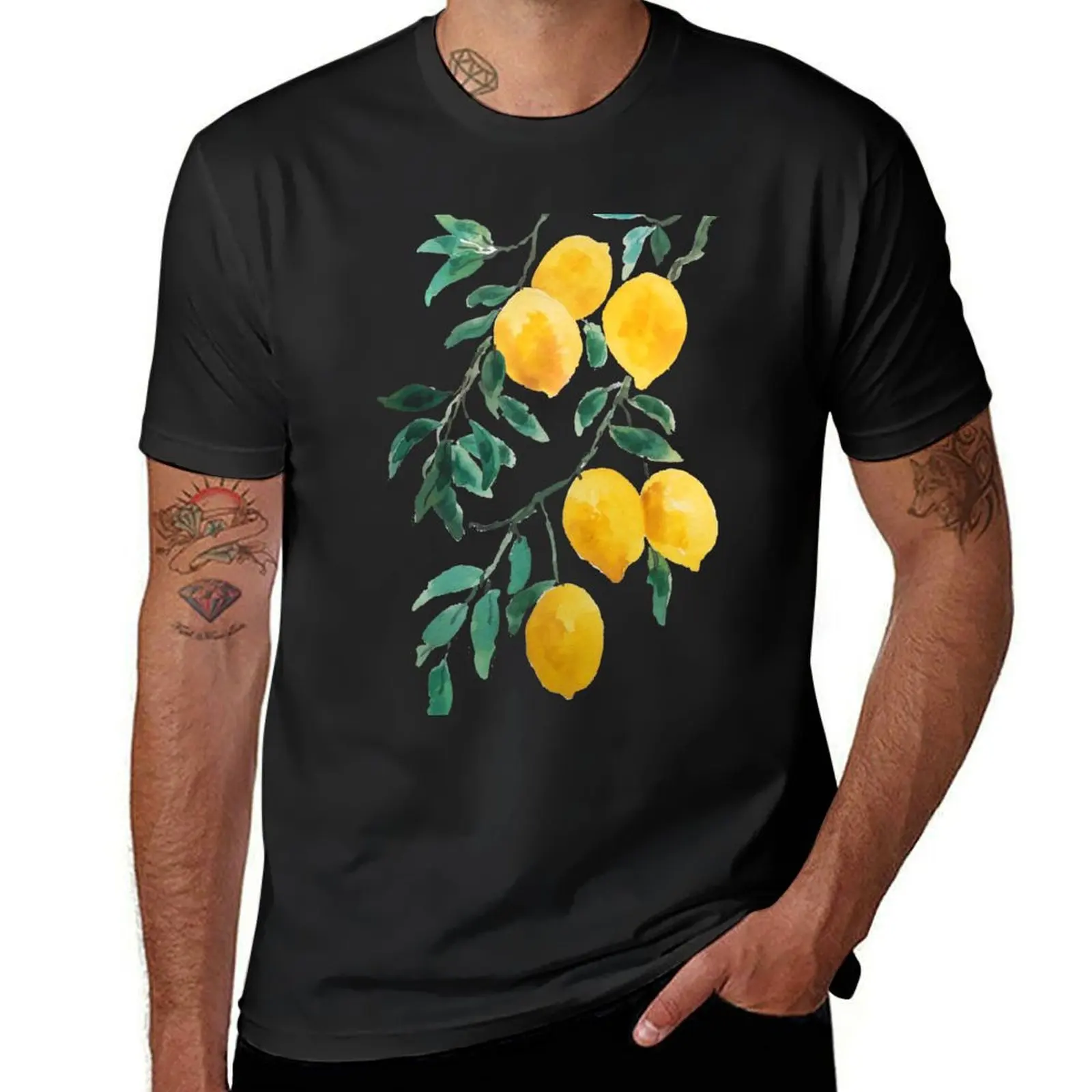 yellow lemon watercolor T-Shirt kawaii clothes Short sleeve tee heavyweight t shirts for men
yellow lemon watercolor T-Shirt kawaii clothes Short sleeve tee heavyweight t shirts for men