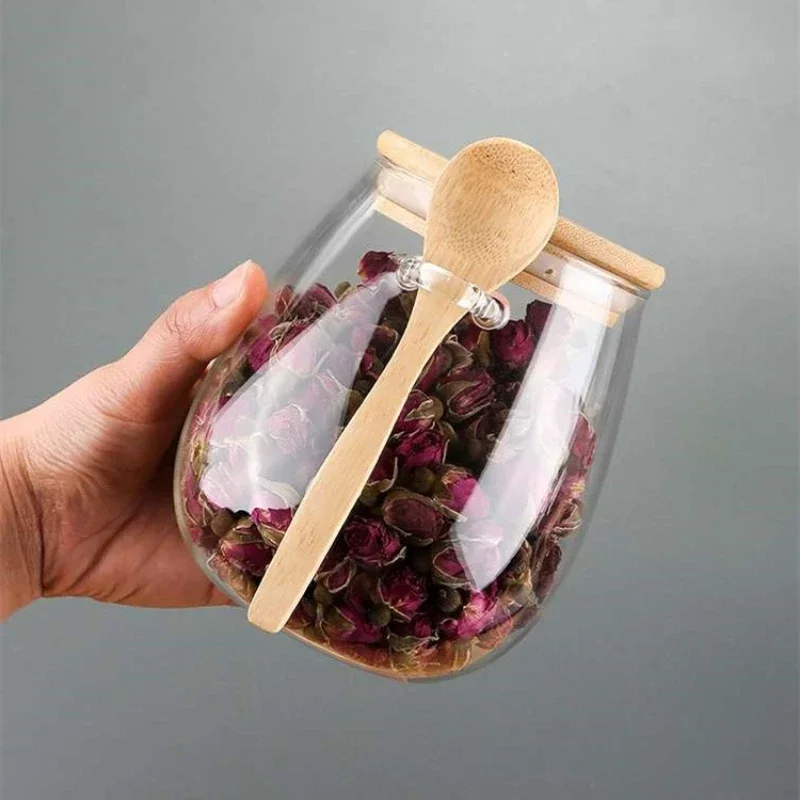 Sugar and Tea Cans Sealed Container Hermetic Containers for Food Storage Pots Glass Jar With Lid Airtight Kitchen Coffee Jars
Sugar and Tea Cans Sealed Container Hermetic Containers for Food Storage Pots Glass Jar With Lid Airtight Kitchen Coffee Jars