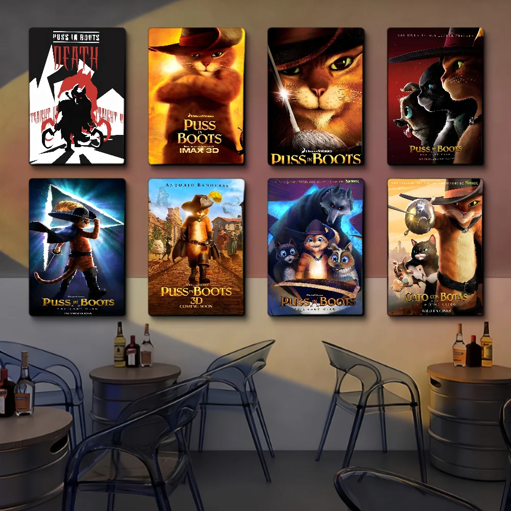 Puss In Boots Whitepaper Poster Waterproof Paper Sticker Coffee House Bar Posters Wall Stickers
Puss In Boots Whitepaper Poster Waterproof Paper Sticker Coffee House Bar Posters Wall Stickers