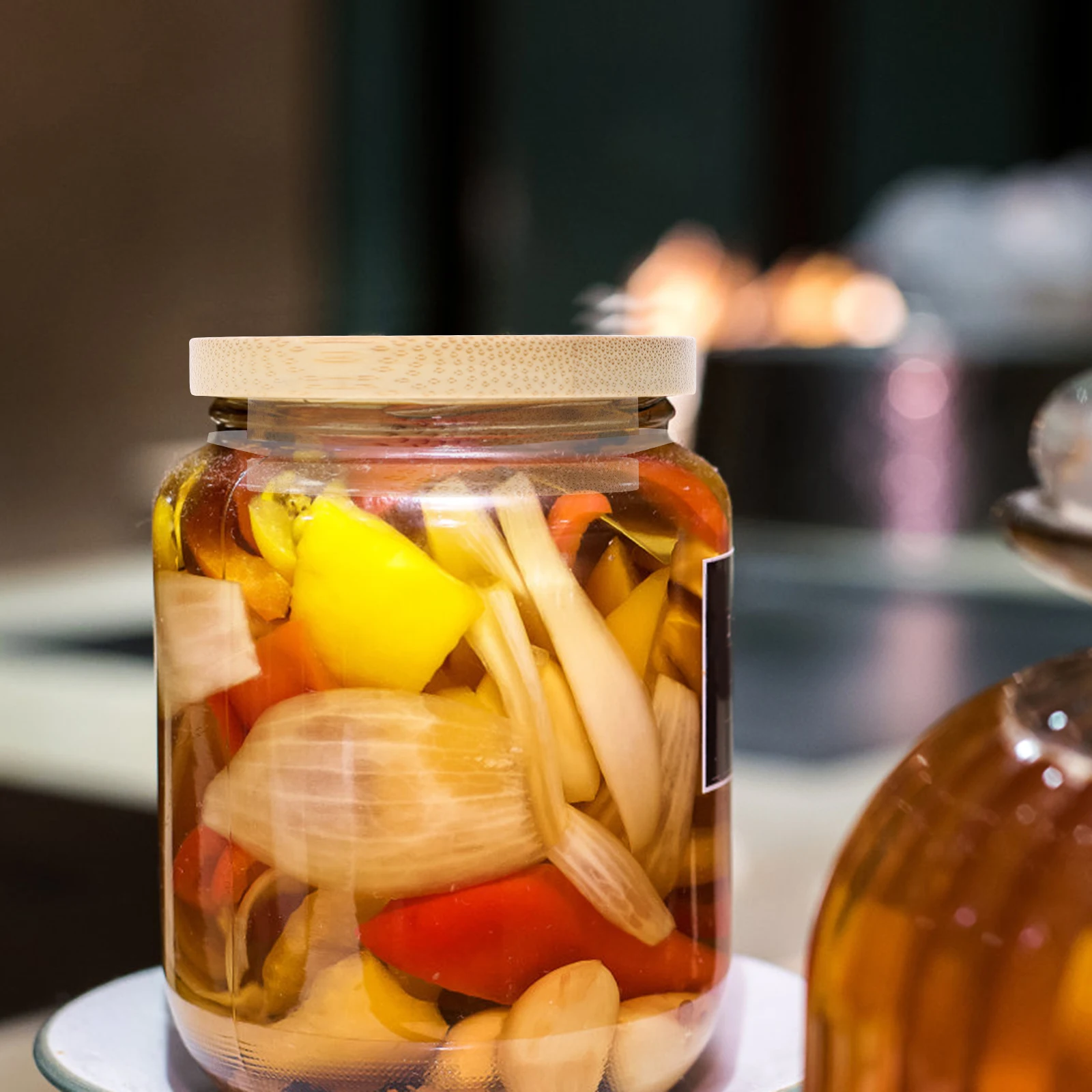16pcs Sealing Jar Bamboo Wood Lids Sunflower Pattern Dustproof For Honey Tea Yogurt Storage Glass Plastic Metal Jars Wood Jar
16pcs Sealing Jar Bamboo Wood Lids Sunflower Pattern Dustproof For Honey Tea Yogurt Storage Glass Plastic Metal Jars Wood Jar