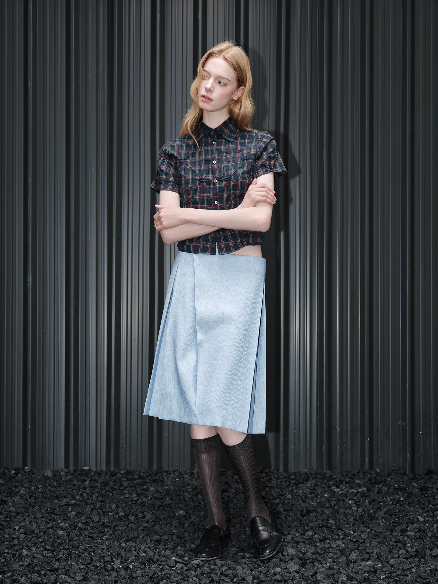 Huiqing Vintage Mid-Length A-Line Skirt Women's Spring Summer New Sle Street Sle Pleated Skirt Lazy Aosphere Feeling
Huiqing Vintage Mid-Length A-Line Skirt Women's Spring Summer New Sle Street Sle Pleated Skirt Lazy Aosphere Feeling