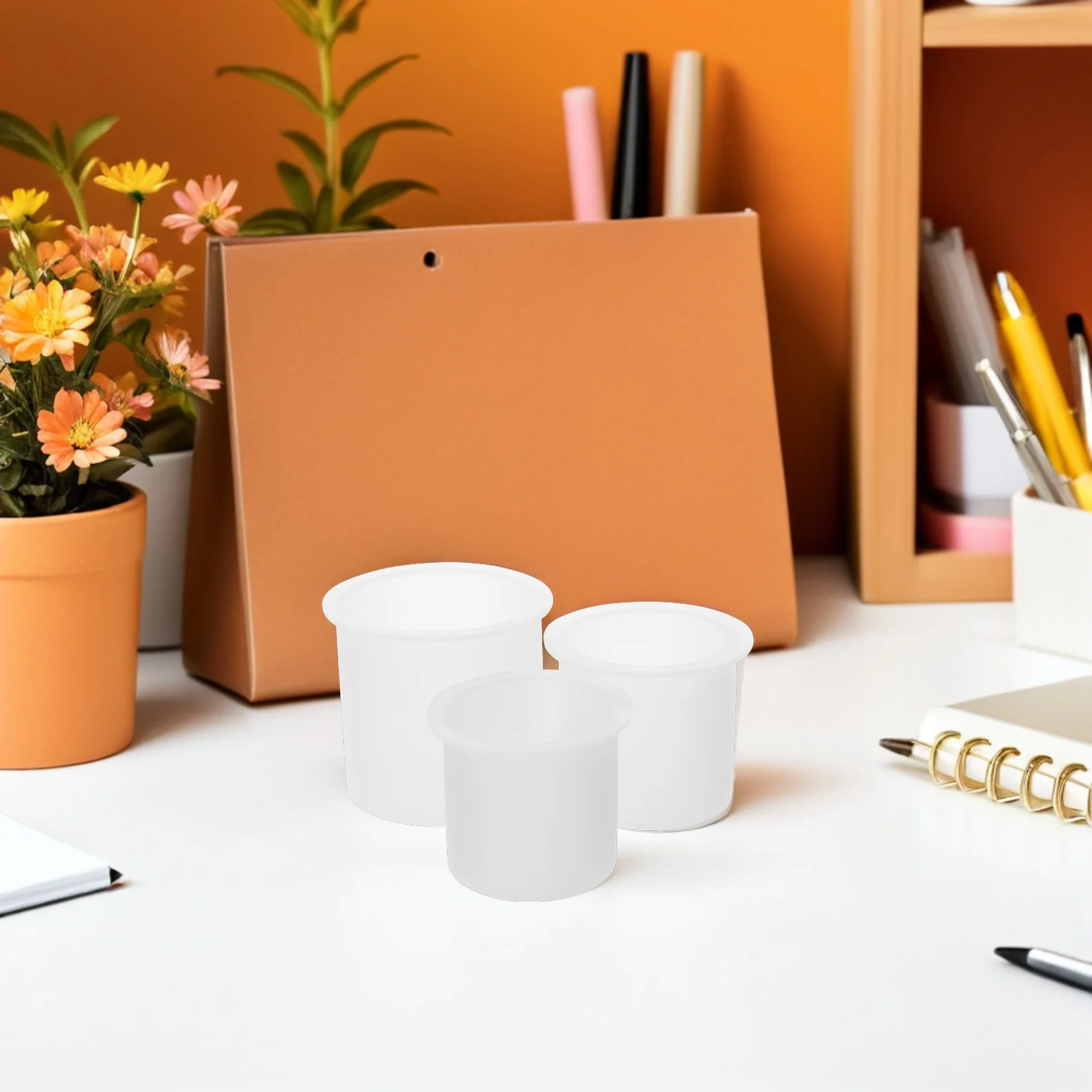 3pcs Cylindrical Silicone Mold 60Mm 50Mm 40Mm Making Diy Craft Resin Casting Reusable Candlestick Holder Molds For Wax
3pcs Cylindrical Silicone Mold 60Mm 50Mm 40Mm Making Diy Craft Resin Casting Reusable Candlestick Holder Molds For Wax