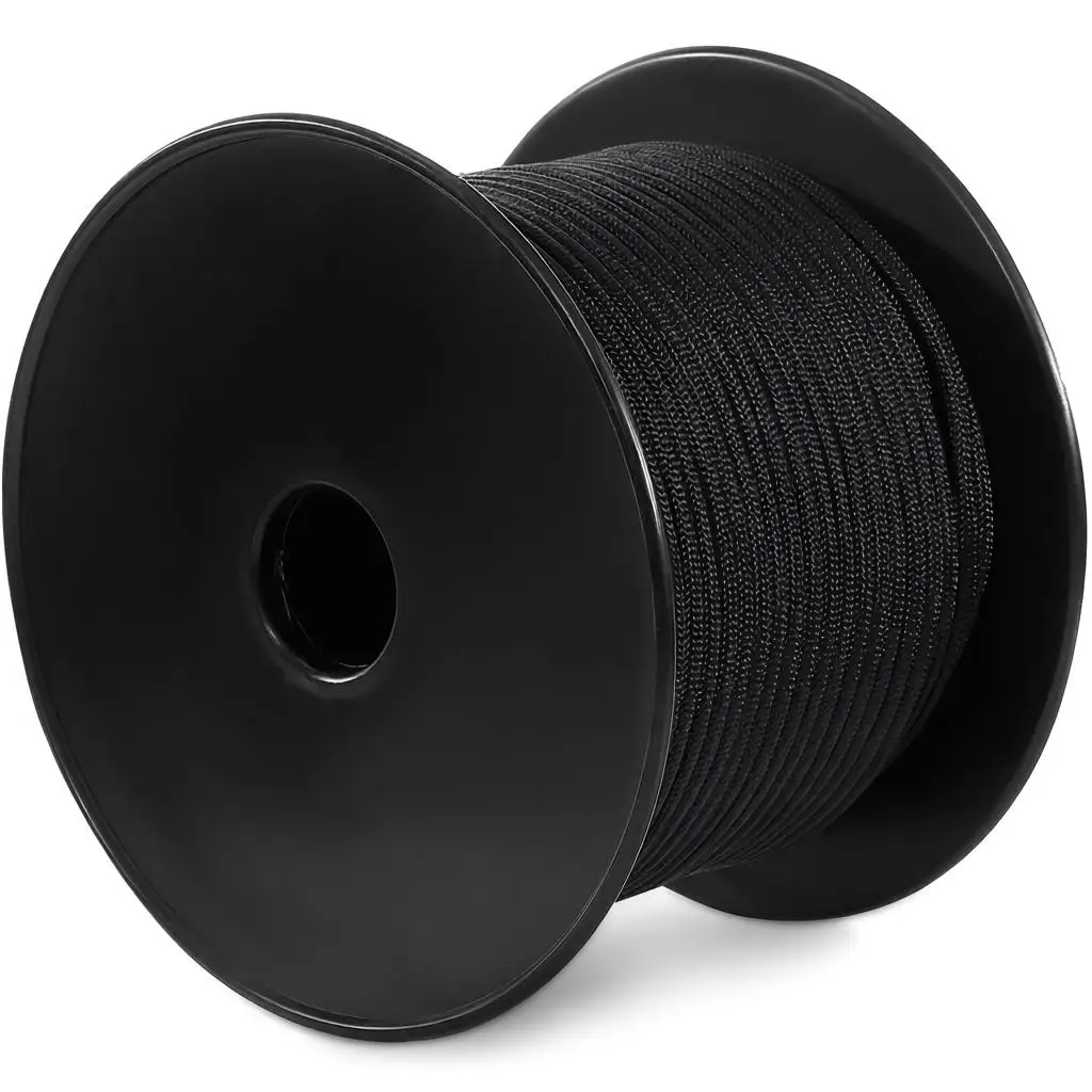 Braided Nylon Cord, 3/16 inch by 250 feet, 32-Strand Design, 720 LBS Tensile Strength, Multi-Purpose Black Rope for Outdoor,
Braided Nylon Cord, 3/16 inch by 250 feet, 32-Strand Design, 720 LBS Tensile Strength, Multi-Purpose Black Rope for Outdoor,