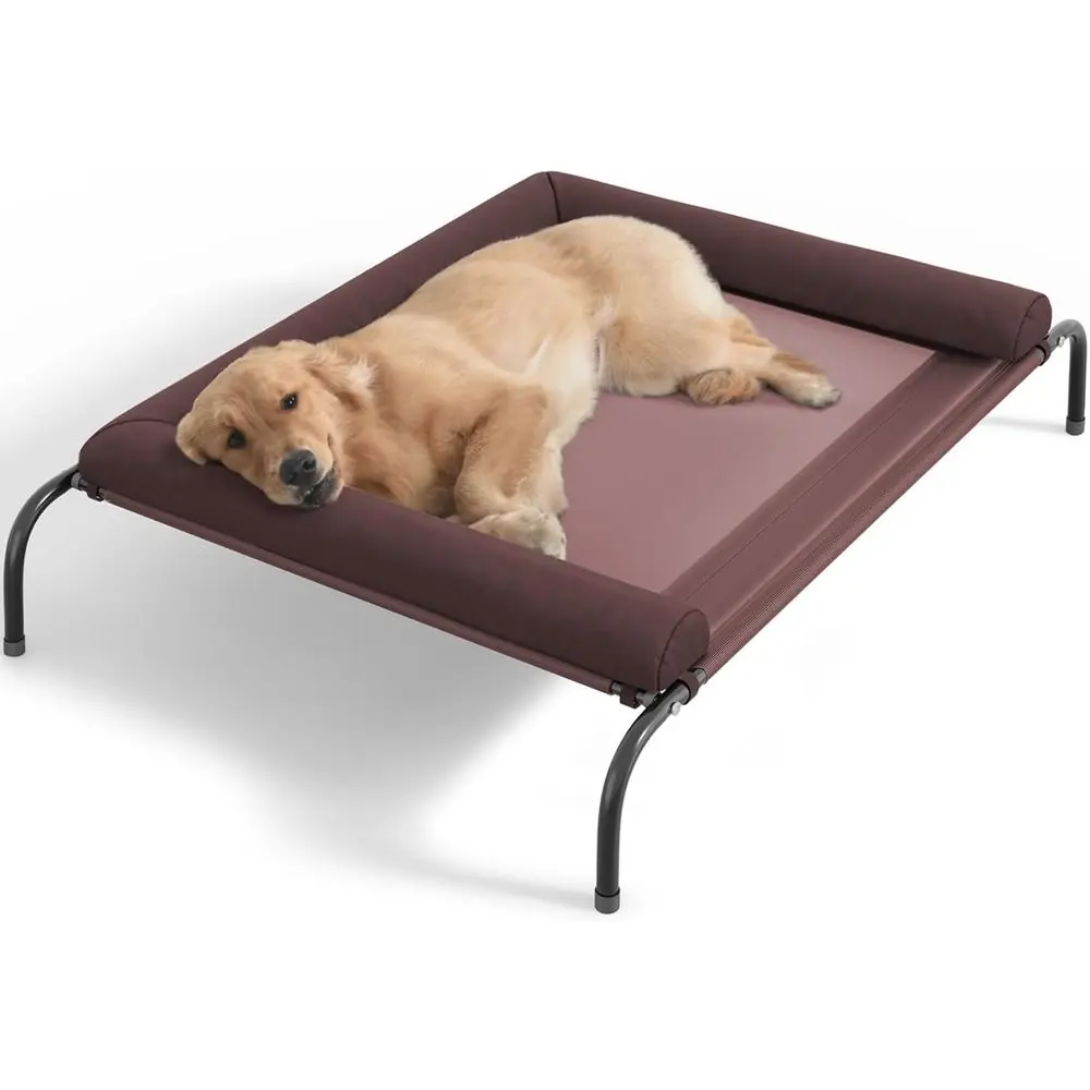 Средняя уличная кровать-лежанка для собак с дышащей сеткой и съемным водонепроницаемым бортиком
Средняя уличная кровать-лежанка для собак с дышащей сеткой и съемным водонепроницаемым бортиком