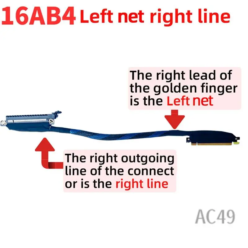 C9-PCI-E 4.0 X16 Server External Graphics Card Extension Cable 32GB/S For AI Server GPU Cable, 16AD4 Right Net Right Line Durabl
C9-PCI-E 4.0 X16 Server External Graphics Card Extension Cable 32GB/S For AI Server GPU Cable, 16AD4 Right Net Right Line Durabl