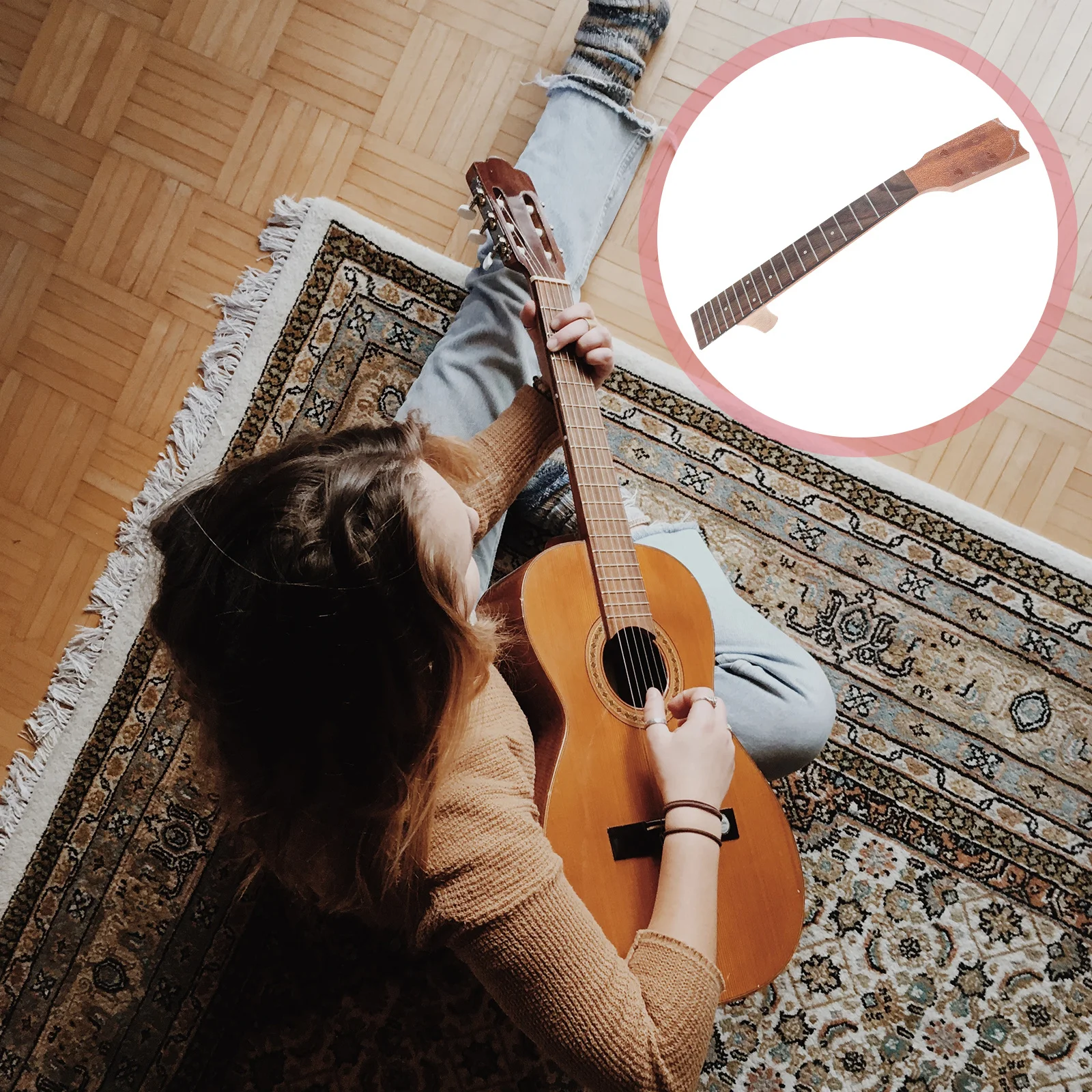 Ukulele Neck Fingerboard Replacement Durable Wooden Repair Tool For Soprano Concert Tenor Practical String Instrument
Ukulele Neck Fingerboard Replacement Durable Wooden Repair Tool For Soprano Concert Tenor Practical String Instrument