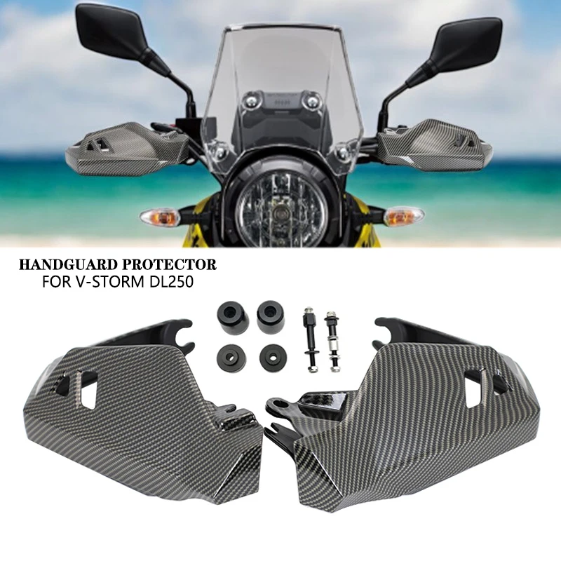 For Suzuki V-Storm DL250 DL 250 V Strom 250 2017-2024 2023 Motorcycle Carbon Handguard Shield Hand Guard Protector Windshield
For Suzuki V-Storm DL250 DL 250 V Strom 250 2017-2024 2023 Motorcycle Carbon Handguard Shield Hand Guard Protector Windshield
