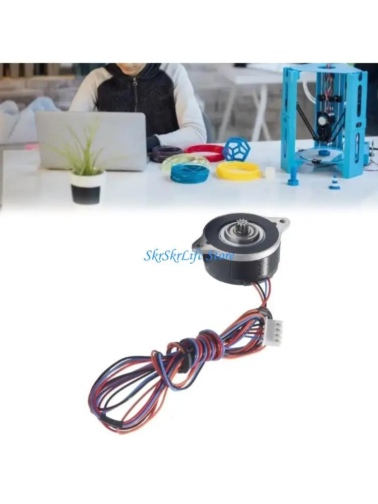 E65E NEMA14 Stepper Motor with 10 Teeth High-Temperature Resistance CSE14HRA1L410A 01 for DIY Printing 
E65E NEMA14 Stepper Motor with 10 Teeth High-Temperature Resistance CSE14HRA1L410A 01 for DIY Printing