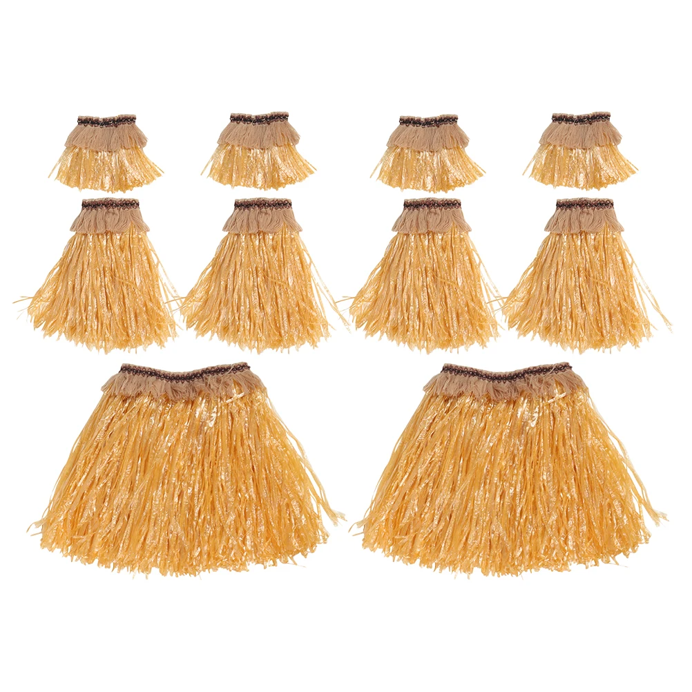 Costume Grass Skirt Outfit Girls Clothes Plastic Festival Party Props Reusable Tropical Accessories
Costume Grass Skirt Outfit Girls Clothes Plastic Festival Party Props Reusable Tropical Accessories