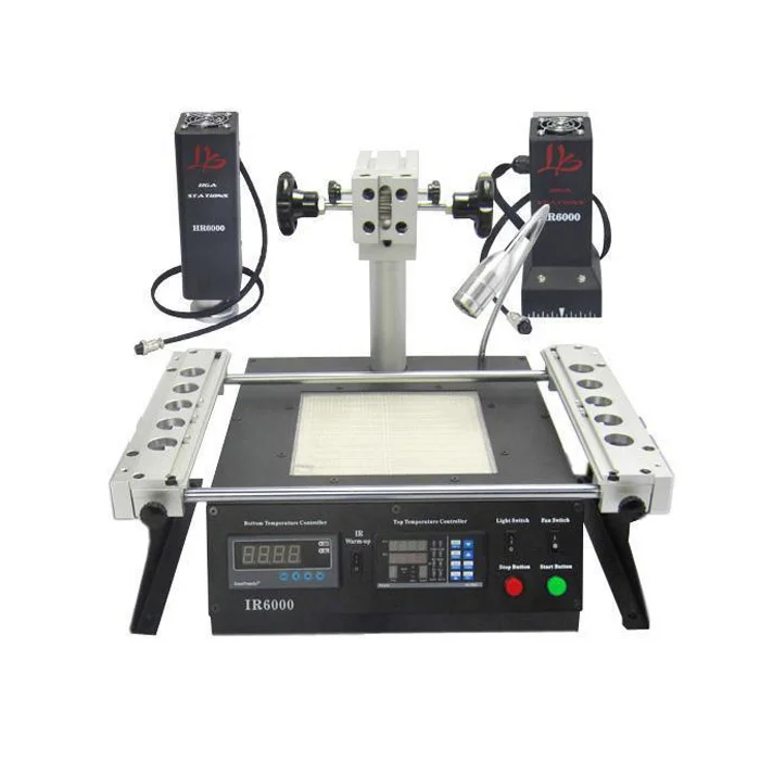 High Quality LY HR6000 Hot Air Station BGA Rework Station SMT Or SMD Soldering Machine Upgrade From IR6000
High Quality LY HR6000 Hot Air Station BGA Rework Station SMT Or SMD Soldering Machine Upgrade From IR6000