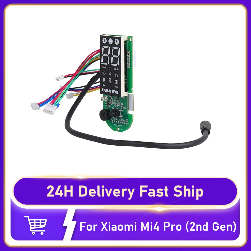 Dashboard For Xiaomi 4 Pro 2nd Gen Electric Scooter Dashboard Control Mainboard with Digital Display LED Panel Dashboard Parts
Dashboard For Xiaomi 4 Pro 2nd Gen Electric Scooter Dashboard Control Mainboard with Digital Display LED Panel Dashboard Parts