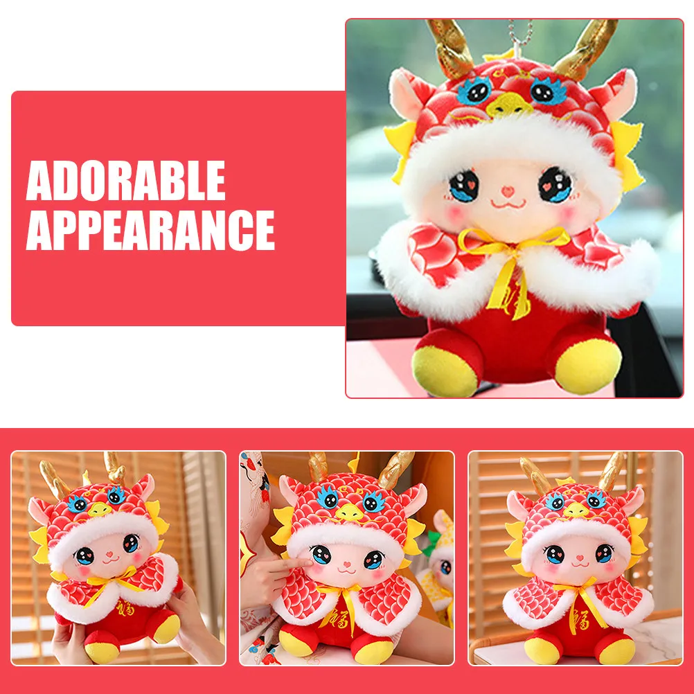 2024 Chinese New Year Stuffed Dragon Mascot Lucky Decor for Home Office Bedroom Desktop Sofa Gift for Him Her Festive Atmosphere
2024 Chinese New Year Stuffed Dragon Mascot Lucky Decor for Home Office Bedroom Desktop Sofa Gift for Him Her Festive Atmosphere