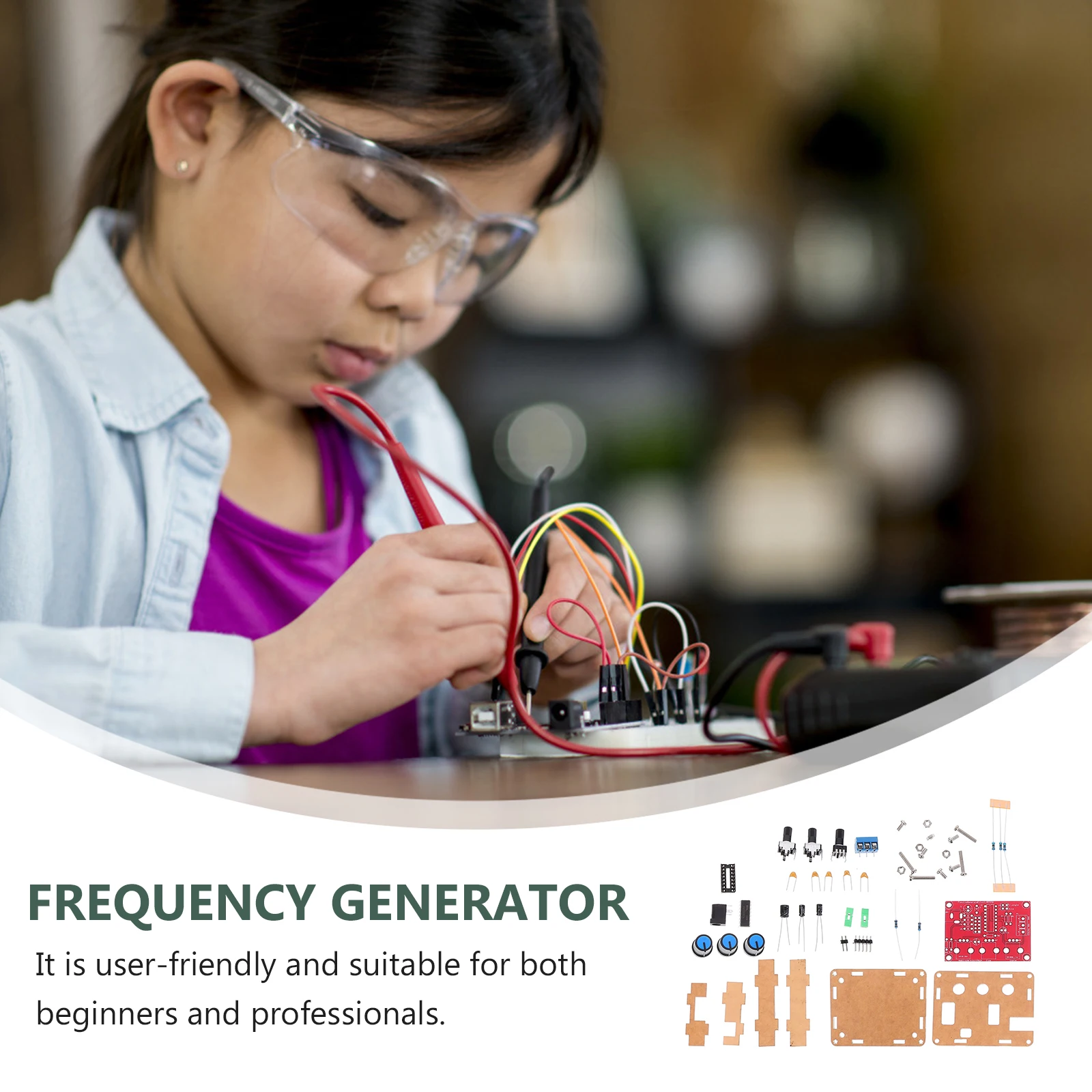 1Set High Precision DIY Kit Function for Electronic Experiment Testing Versatile Applications
1Set High Precision DIY Kit Function for Electronic Experiment Testing Versatile Applications