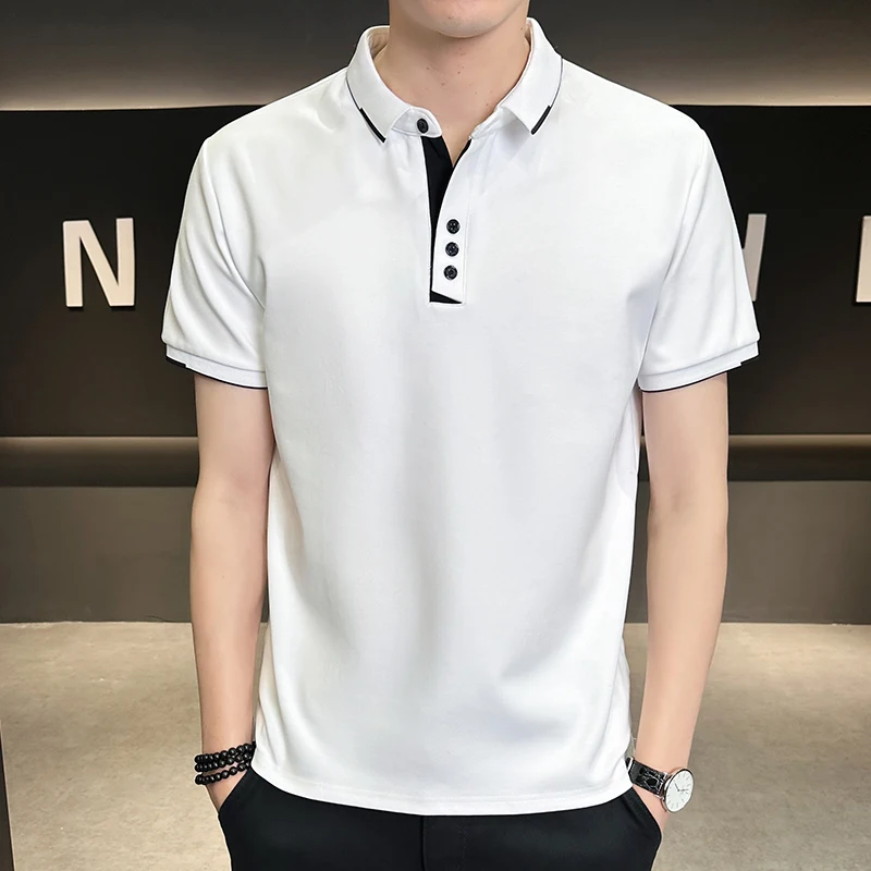 Clothes T-shirts Half-sleeved Shirts POLO Fashion JJ1538
Clothes T-shirts Half-sleeved Shirts POLO Fashion JJ1538