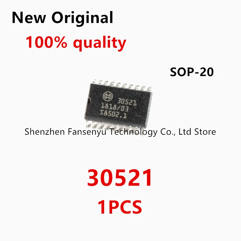 (5piece)100% new good quality 30521 sop20 Car ignition driver IC chip for Mercedes-Benz 272 car repair
(5piece)100% new good quality 30521 sop20 Car ignition driver IC chip for Mercedes-Benz 272 car repair