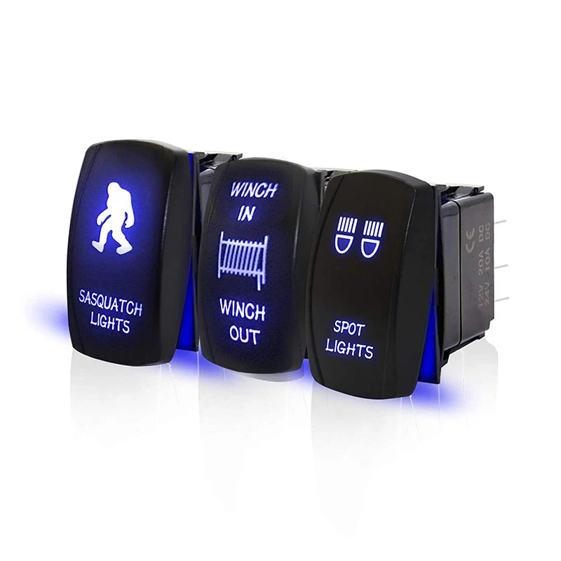 Rocker Switch Sasquatch Lights Winch In/Out Spot Lights Switch For ATV Can-AM Maverick X3 Polaris Ranger RZR Boat SUV
Rocker Switch Sasquatch Lights Winch In/Out Spot Lights Switch For ATV Can-AM Maverick X3 Polaris Ranger RZR Boat SUV