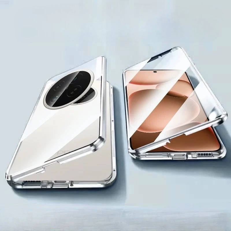 Для Oppo Find X8 X8s Pro Plus ультрамагнитный прозрачный двусторонний стеклянный чехол для телефона FIND FindX8S X8ultra защитный чехол
Для Oppo Find X8 X8s Pro Plus ультрамагнитный прозрачный двусторонний стеклянный чехол для телефона FIND FindX8S X8ultra защитный чехол