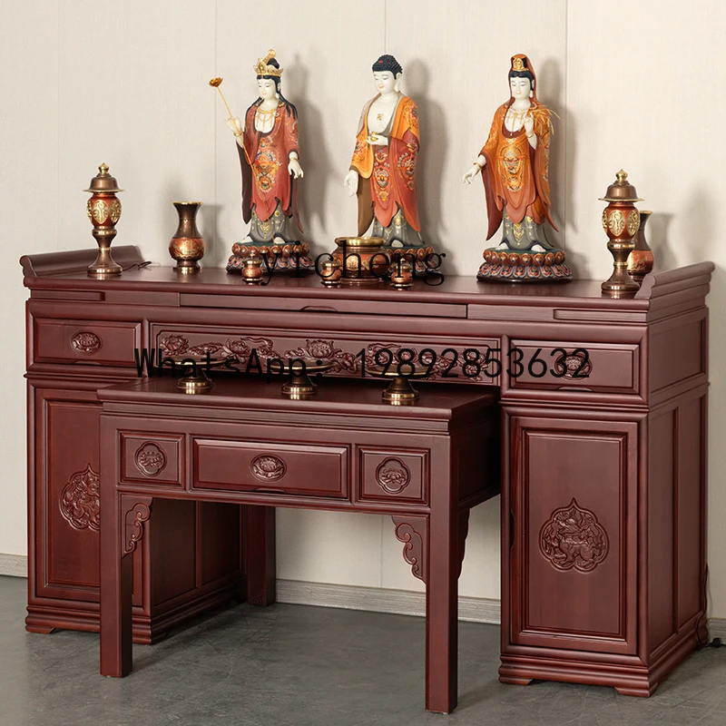 Household Solid Wood Table Tablet Buddhist Hall Buddha Table Zhongtang Shentai
Household Solid Wood Table Tablet Buddhist Hall Buddha Table Zhongtang Shentai