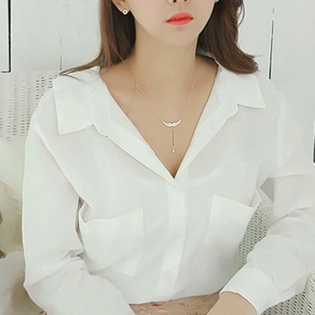 Zircon Angel Wing Necklace 925 Silver Plated Feminine Charm Pendant Lovely Everyday Wear Gift Jewelry
Zircon Angel Wing Necklace 925 Silver Plated Feminine Charm Pendant Lovely Everyday Wear Gift Jewelry