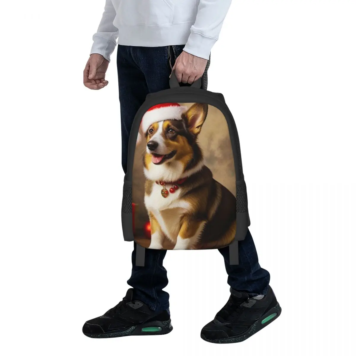 Cardigan Welsh Corgi Dog Christmas Student Backpack School Bag Hiking Travel Daypack for Men Women Fashion Bookbag Shoulder Bags
Cardigan Welsh Corgi Dog Christmas Student Backpack School Bag Hiking Travel Daypack for Men Women Fashion Bookbag Shoulder Bags