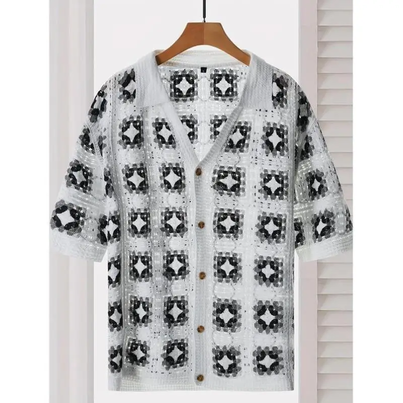 Мужской вязаный свитер из утолщенного волокна Coolmax с воротником, рукавом 9/10, подходит для прогулок, новая модель для зимнего сезона
Мужской вязаный свитер из утолщенного волокна Coolmax с воротником, рукавом 9/10, подходит для прогулок, новая модель для зимнего сезона