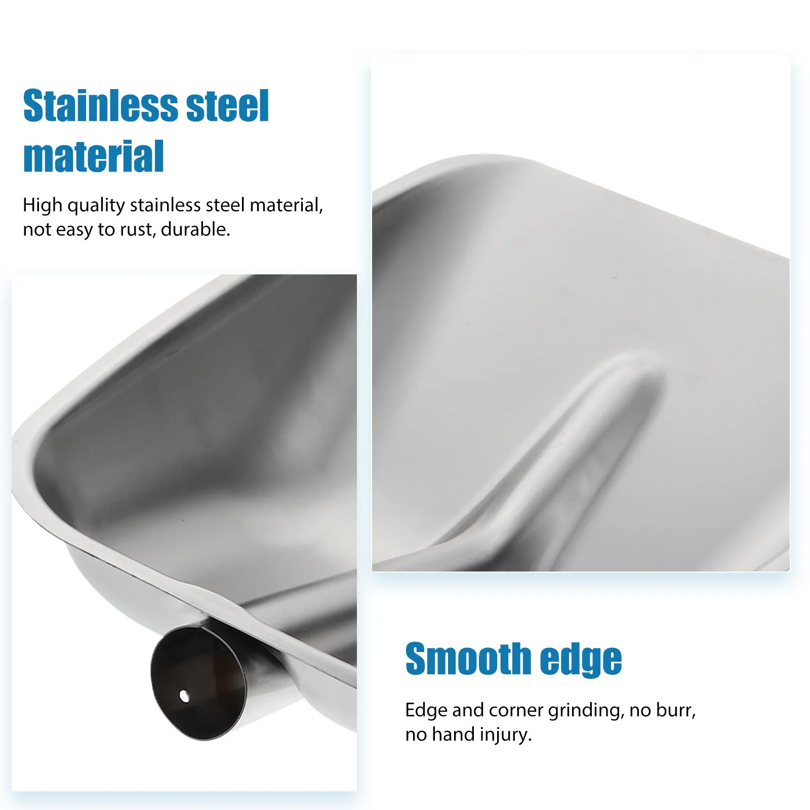 Lightweight Stainless Steel Snow Shovel for Winter Snow Removal Tool Outdoor Multi-Functional Deicing Mud Removal Shovel
Lightweight Stainless Steel Snow Shovel for Winter Snow Removal Tool Outdoor Multi-Functional Deicing Mud Removal Shovel