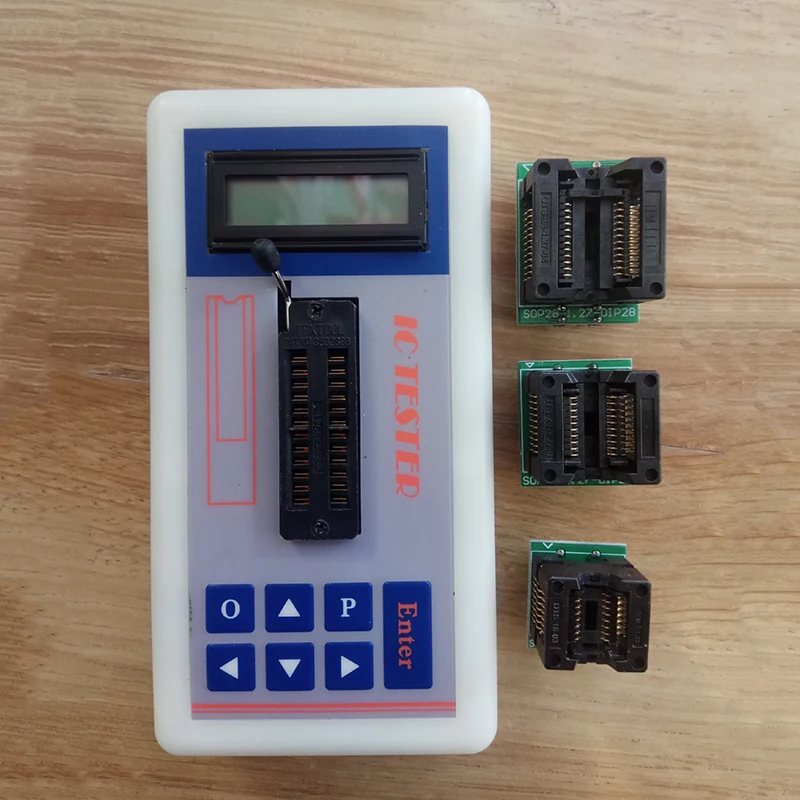 Integrated Circuit Tester Digital Led Transistor IC Chip Tester Transistor Tester TSH-06F Chip Detector
Integrated Circuit Tester Digital Led Transistor IC Chip Tester Transistor Tester TSH-06F Chip Detector