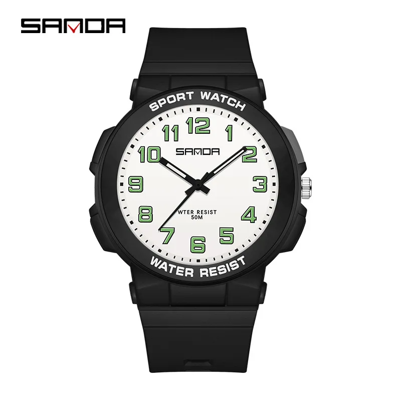 Sanda 6123 Fashion Design Soft TPU Watch Strap Waterproof and Shockproof Quartz Movement Men's and Women's Sports Watch
Sanda 6123 Fashion Design Soft TPU Watch Strap Waterproof and Shockproof Quartz Movement Men's and Women's Sports Watch