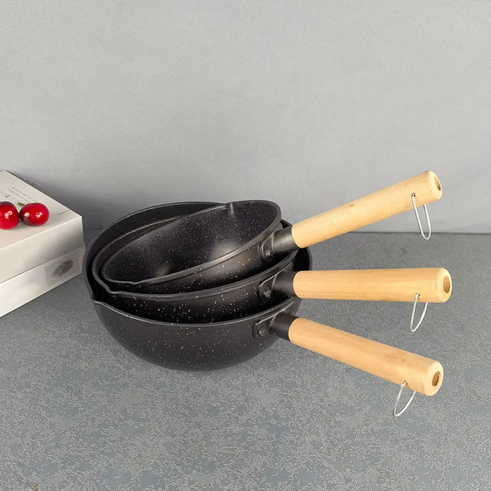 Maifanshi Small Milk Pot 18cm Nonstick Saucepan Lid Stewing Noodles Meat Soup Kitchen Utensils Metal Wooden Handle
Maifanshi Small Milk Pot 18cm Nonstick Saucepan Lid Stewing Noodles Meat Soup Kitchen Utensils Metal Wooden Handle