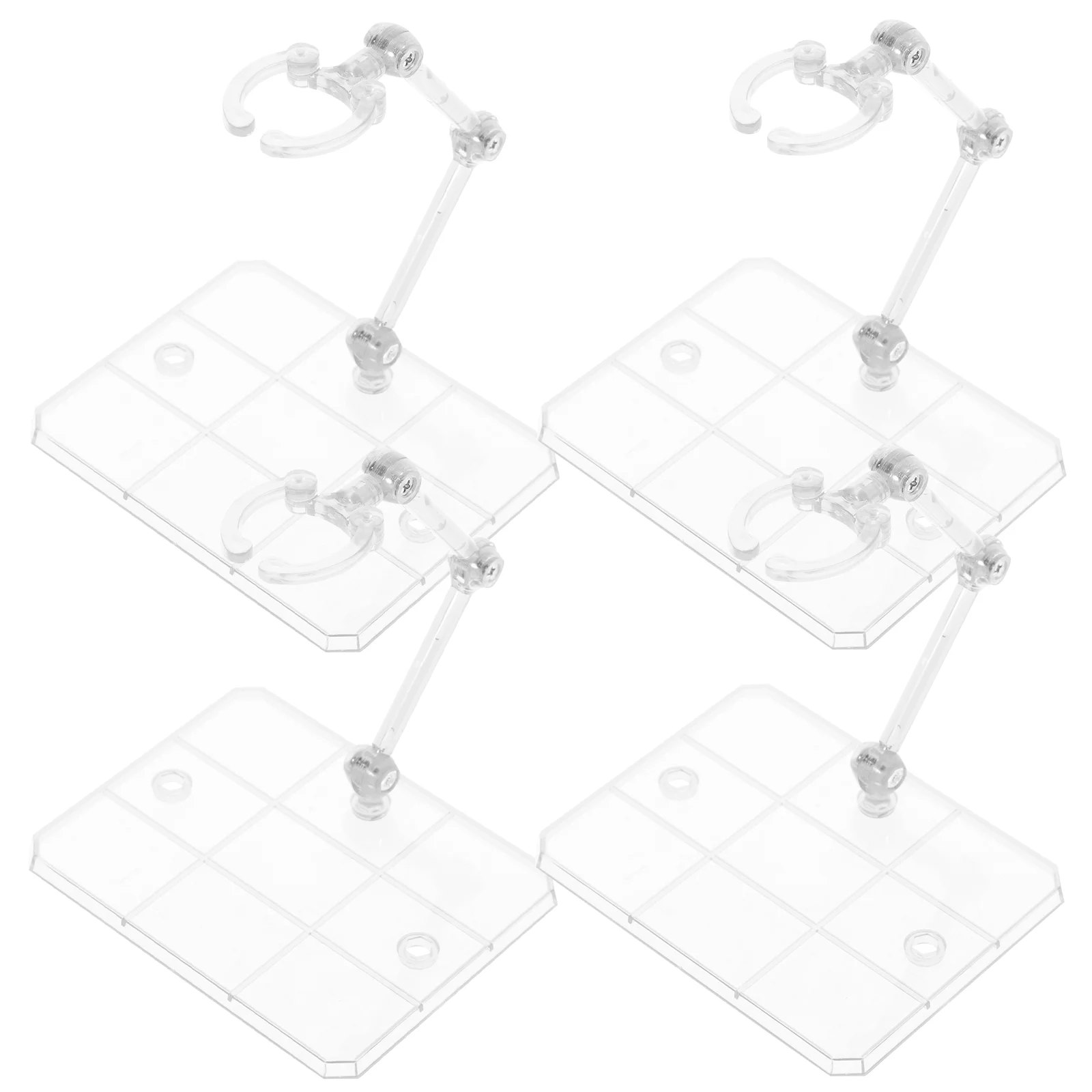 4 Pcs Action Figure Stand Figurine Armature Adjustable Support Displaying Wear-resistant Plastic Holder Frame
4 Pcs Action Figure Stand Figurine Armature Adjustable Support Displaying Wear-resistant Plastic Holder Frame