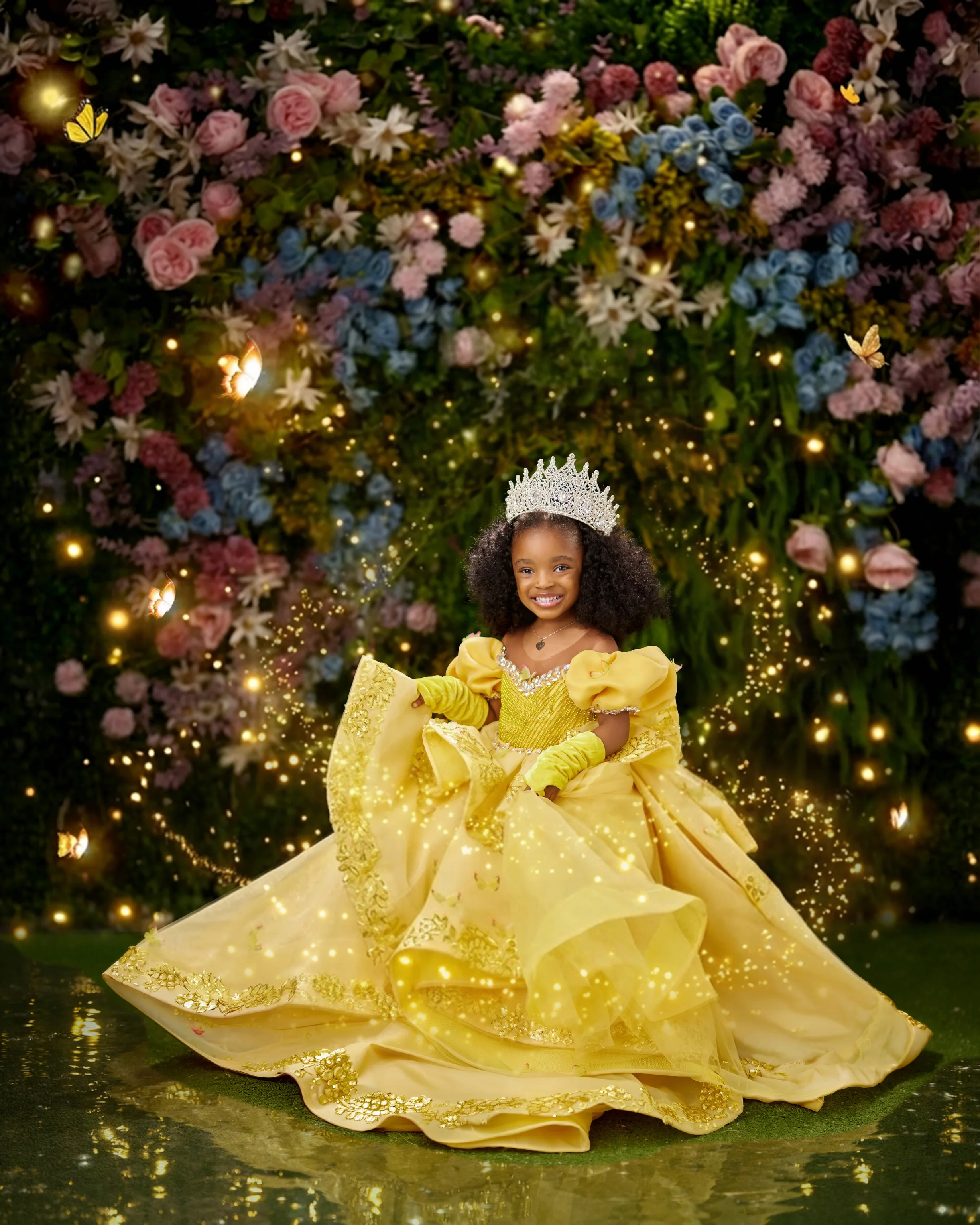 Customized Yellow Flower Girl Dress for Little Princess Kids Wedding Ball Gown African Children Girls First Birthday Party Dress
Customized Yellow Flower Girl Dress for Little Princess Kids Wedding Ball Gown African Children Girls First Birthday Party Dress