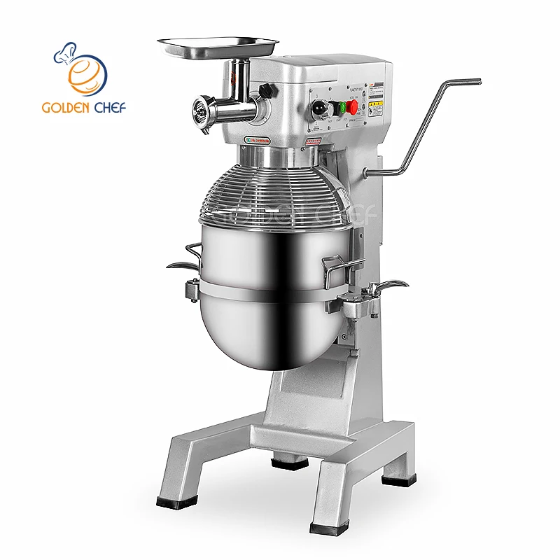 30l 1.8kw Bakery and Snacks Three Levels Multi-Functional Mixer Planetary Mixer Food Mixer With Meat Mincer
30l 1.8kw Bakery and Snacks Three Levels Multi-Functional Mixer Planetary Mixer Food Mixer With Meat Mincer