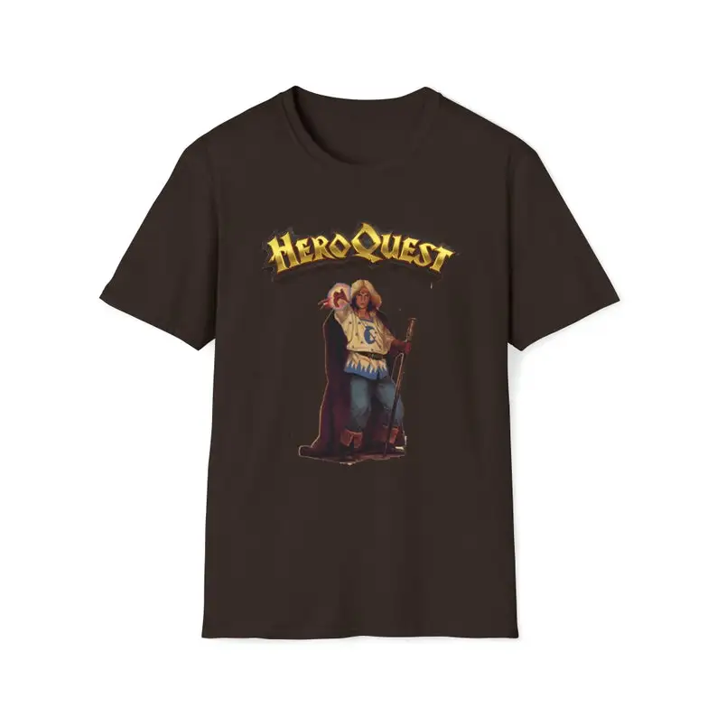 Wizard Hero Quest Unisex Softstyle T-Shirt Men T-shirt Summer Cotton Short Sleeve O-Neck Men's T-Shirt
Wizard Hero Quest Unisex Softstyle T-Shirt Men T-shirt Summer Cotton Short Sleeve O-Neck Men's T-Shirt