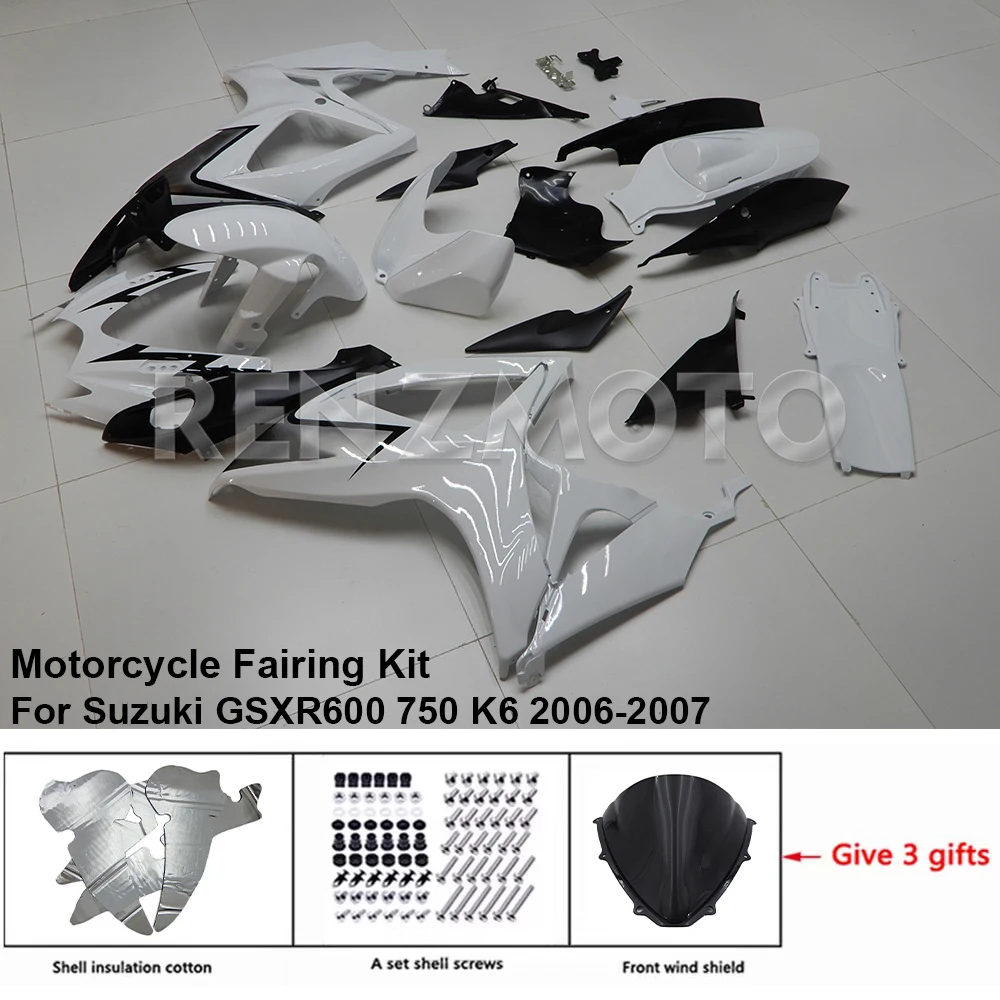 For Suzuki GSX-R600 R750 2006 2007 K6 Motorcycle Fairing Set Body Kit Plastic Accessories Injection Bodywork S0606-111a
For Suzuki GSX-R600 R750 2006 2007 K6 Motorcycle Fairing Set Body Kit Plastic Accessories Injection Bodywork S0606-111a