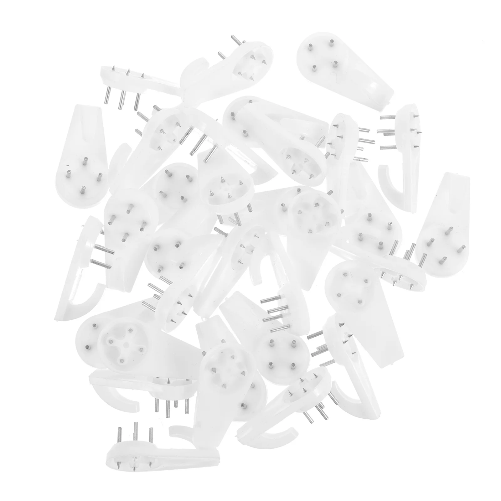 100Pcs Seamless Hooks Photo Frame Holders White Practical Durable Suitable for Frames Decorations Latchkey Umbrella Clothes
100Pcs Seamless Hooks Photo Frame Holders White Practical Durable Suitable for Frames Decorations Latchkey Umbrella Clothes