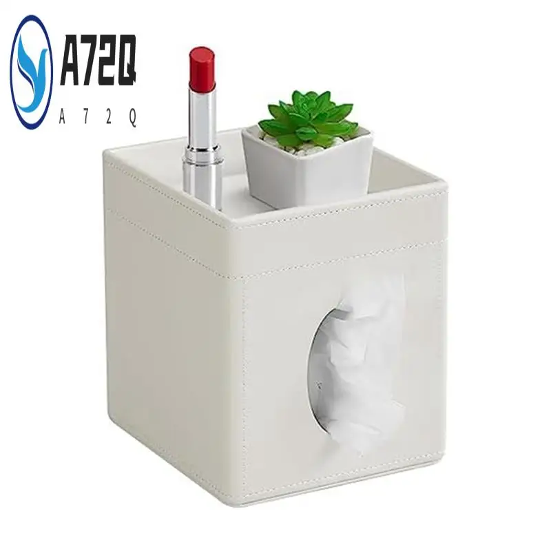 A72Q-1 PCS Tissue Box Cover Holder For Bathroom Office Desk Tissue Holder Decorative Organizer (Black)
A72Q-1 PCS Tissue Box Cover Holder For Bathroom Office Desk Tissue Holder Decorative Organizer (Black)
