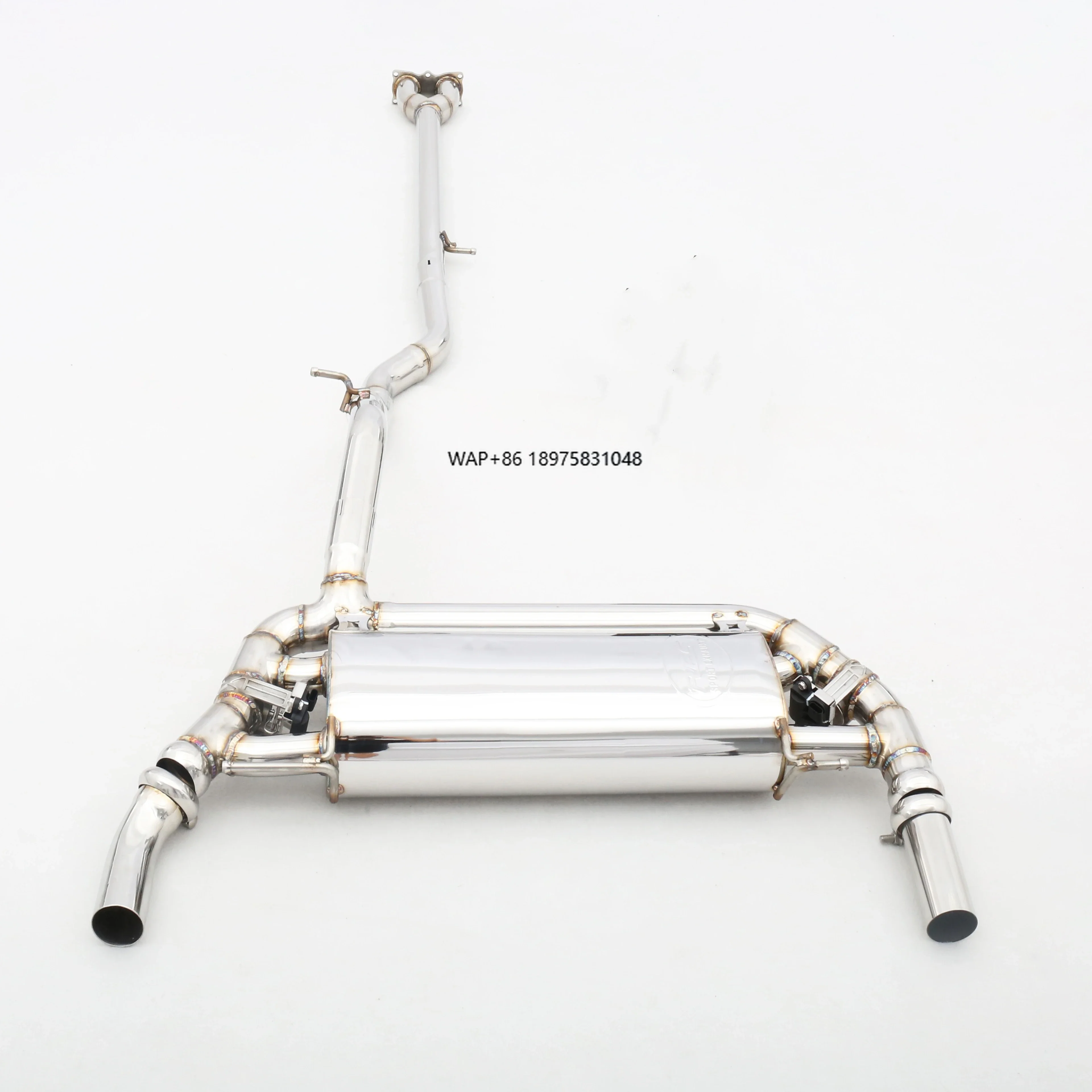 Custom 304 Stainless Steel/Titanium Valved Exhaust System Designed Specifically for S60/V60/XC60 T5/T6 2.0T Vehicles
Custom 304 Stainless Steel/Titanium Valved Exhaust System Designed Specifically for S60/V60/XC60 T5/T6 2.0T Vehicles