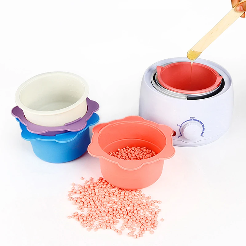 Wax Warmer Heat-resisting Replacement Silicone Bowls Hair Removal Wax With Stirring Stick Non-Stick Pan Hair Removal Beauty
Wax Warmer Heat-resisting Replacement Silicone Bowls Hair Removal Wax With Stirring Stick Non-Stick Pan Hair Removal Beauty