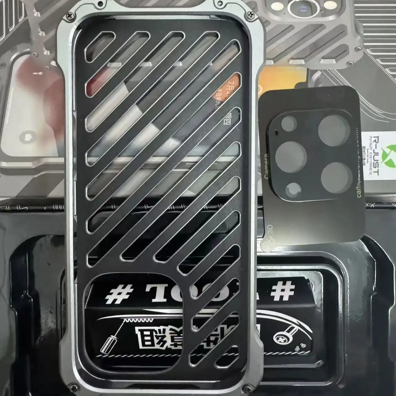 R-just Luxury Aluminum Heat Dissipation Phone Cases For Huawei Mate 60 Mate60 Pro Metal Hollow Fragrance Cooling Removable Cover
R-just Luxury Aluminum Heat Dissipation Phone Cases For Huawei Mate 60 Mate60 Pro Metal Hollow Fragrance Cooling Removable Cover