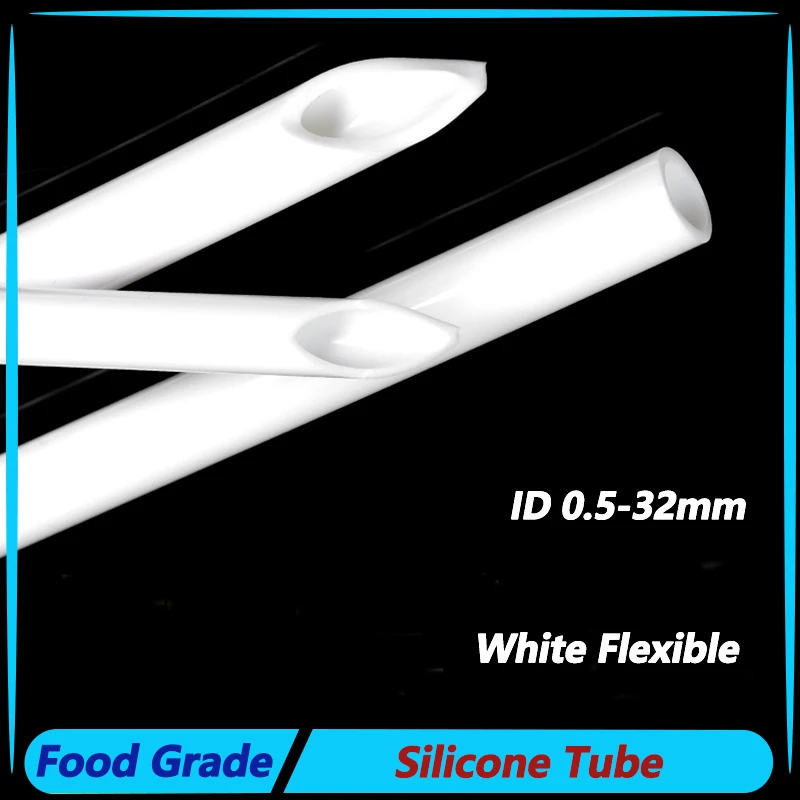 Aquarium Air Irrigation Pipes Water Connector Garden Hoses 1~10M White Flexible Silicone Tube ID 0.5-32mm Food Grade Rubber Hose
Aquarium Air Irrigation Pipes Water Connector Garden Hoses 1~10M White Flexible Silicone Tube ID 0.5-32mm Food Grade Rubber Hose