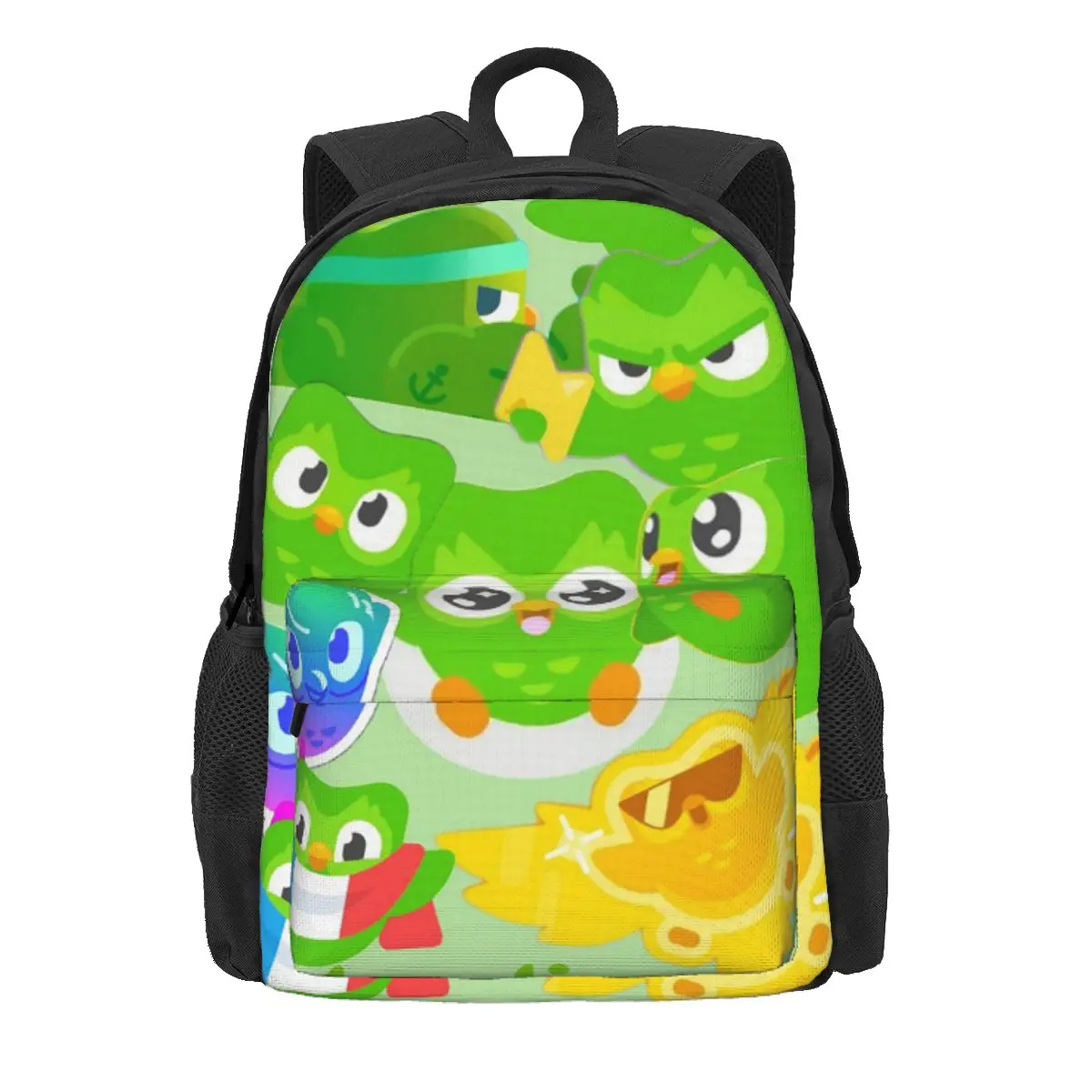 Duolingo Owl Duo Backpack Daypack Large Capacity Kids BookBag School Bag Shoulder Bags for Men Women
Duolingo Owl Duo Backpack Daypack Large Capacity Kids BookBag School Bag Shoulder Bags for Men Women