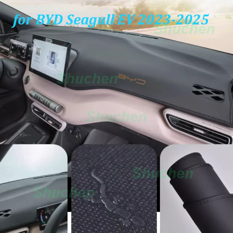 Car Dashboard SunShade Leather Pad for BYD Seagull EV 2023-2025 Instrument Panel Cover Carpet Dashmat Interior Accessories
Car Dashboard SunShade Leather Pad for BYD Seagull EV 2023-2025 Instrument Panel Cover Carpet Dashmat Interior Accessories