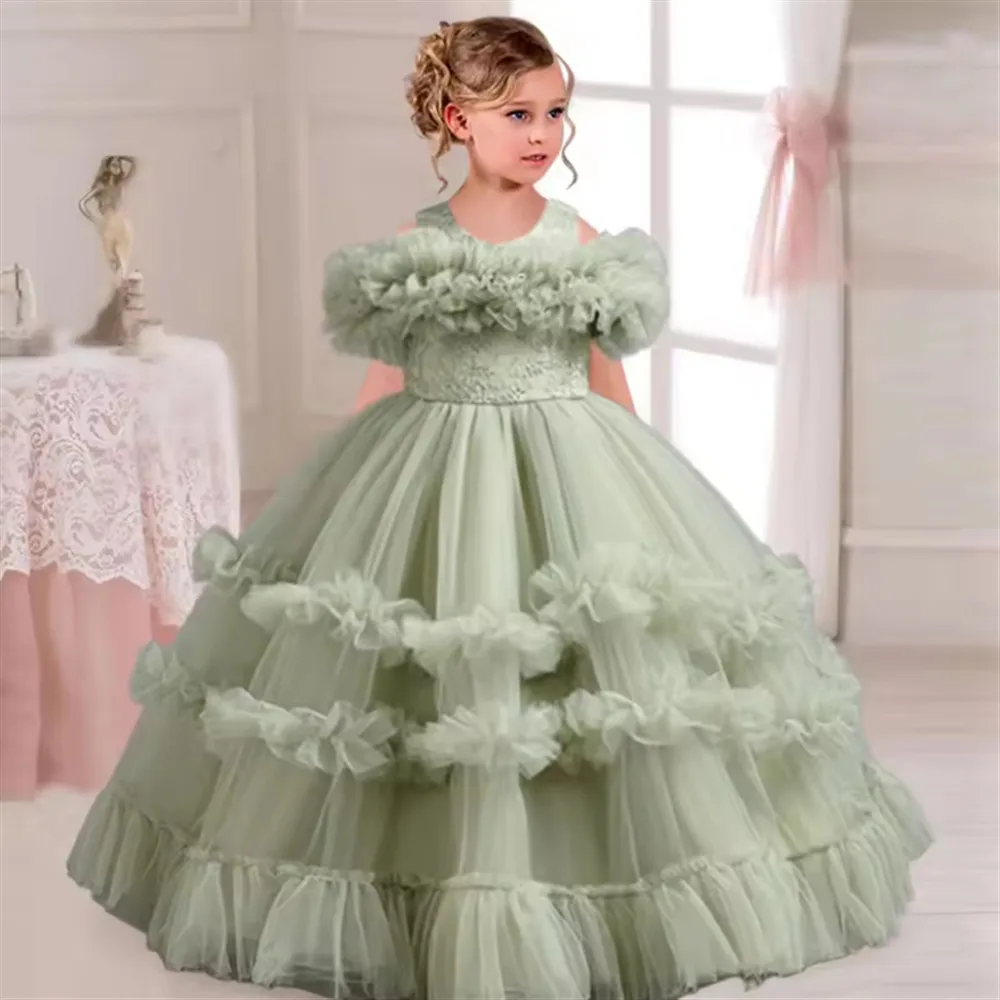 Элегантное свадебное платье для девочки с вышивкой и аппликациями, многоярусное, в стиле принцессы, для дня рождения, выступлений на фортепиано
Элегантное свадебное платье для девочки с вышивкой и аппликациями, многоярусное, в стиле принцессы, для дня рождения, выступлений на фортепиано