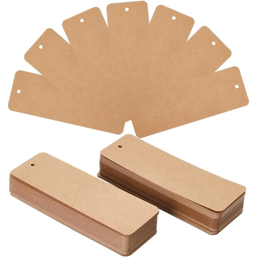 150Pcs 6x2 Inch Paper Blank Bookmarks Card Stock Bookmarks Blank Brown Paper Gift Tags with Hole Rectangle Kraftpaper making kit
150Pcs 6x2 Inch Paper Blank Bookmarks Card Stock Bookmarks Blank Brown Paper Gift Tags with Hole Rectangle Kraftpaper making kit